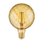 Osram Vintage 1906 LED E27 Pine Fadenlampe Gold 4.5W 470lm - 825 Extra Warmweiß | Ersatz für 40W