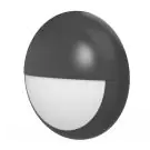 Noxion LED-Wand- und Deckenleuchte Pro V2 12/16/20W 2400lm - 830-840-865 CCT | 325mm - IP65 - Bewegungs- und Lichtsensor - 3 Stunden Notlicht + Augenlid Ring Schwarz