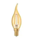 Ledvance Vintage 1906 LED E14 Kerze Gold 2.5W 220lm - 824 Extra Warmweiß | Ersatz für 22W