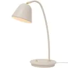 Nordlux Tischlampe Fleur 15 Metall Beige | Geeignet für 1x E14