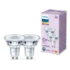 Mehrfachpackung 2x Philips LED-Spot GU10 PAR16 5W 355lm 36D - 827 Extra Warmweiß